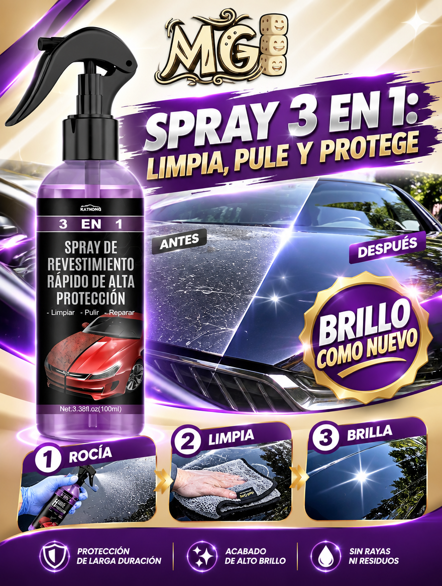 Esponja Anti Empañante+Limpiador Auto