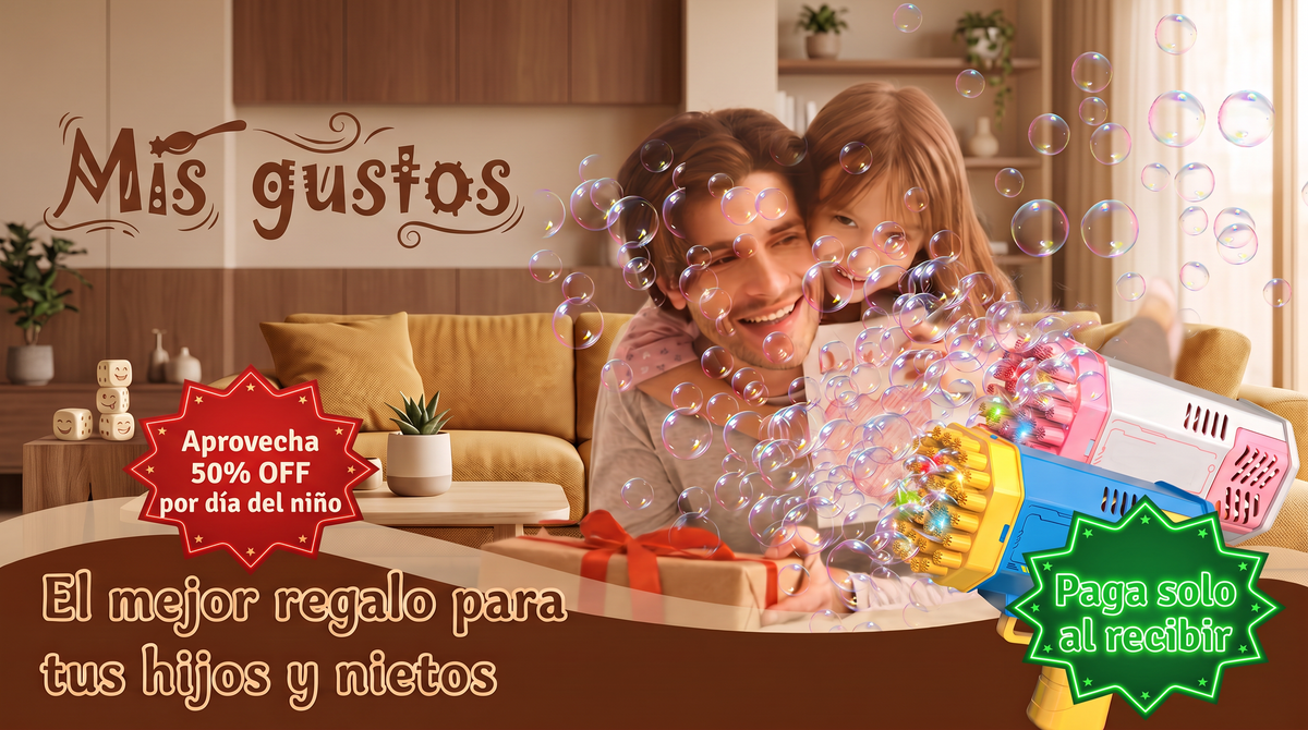 Pistola De Burbujas